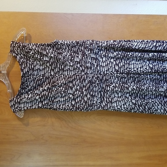 Jessica Howard Brown & White Dress - Picture 5 of 9